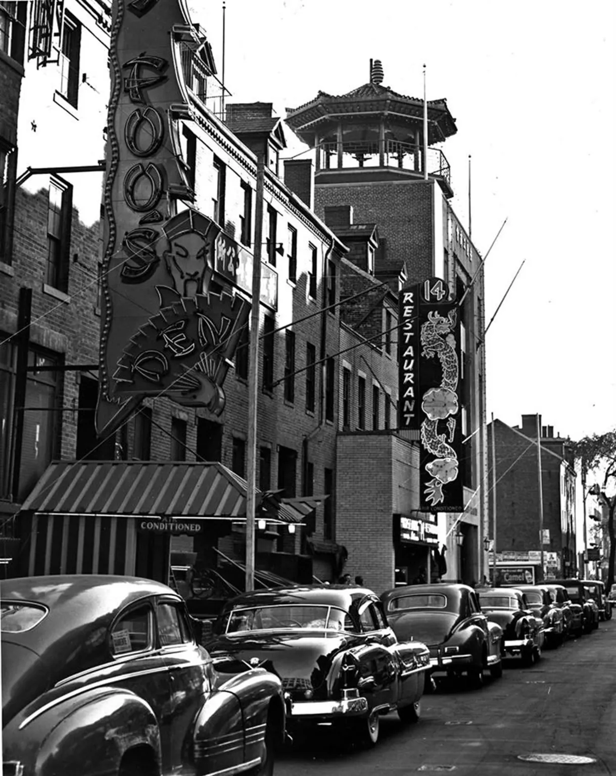 Boston Chinatown a long time ago