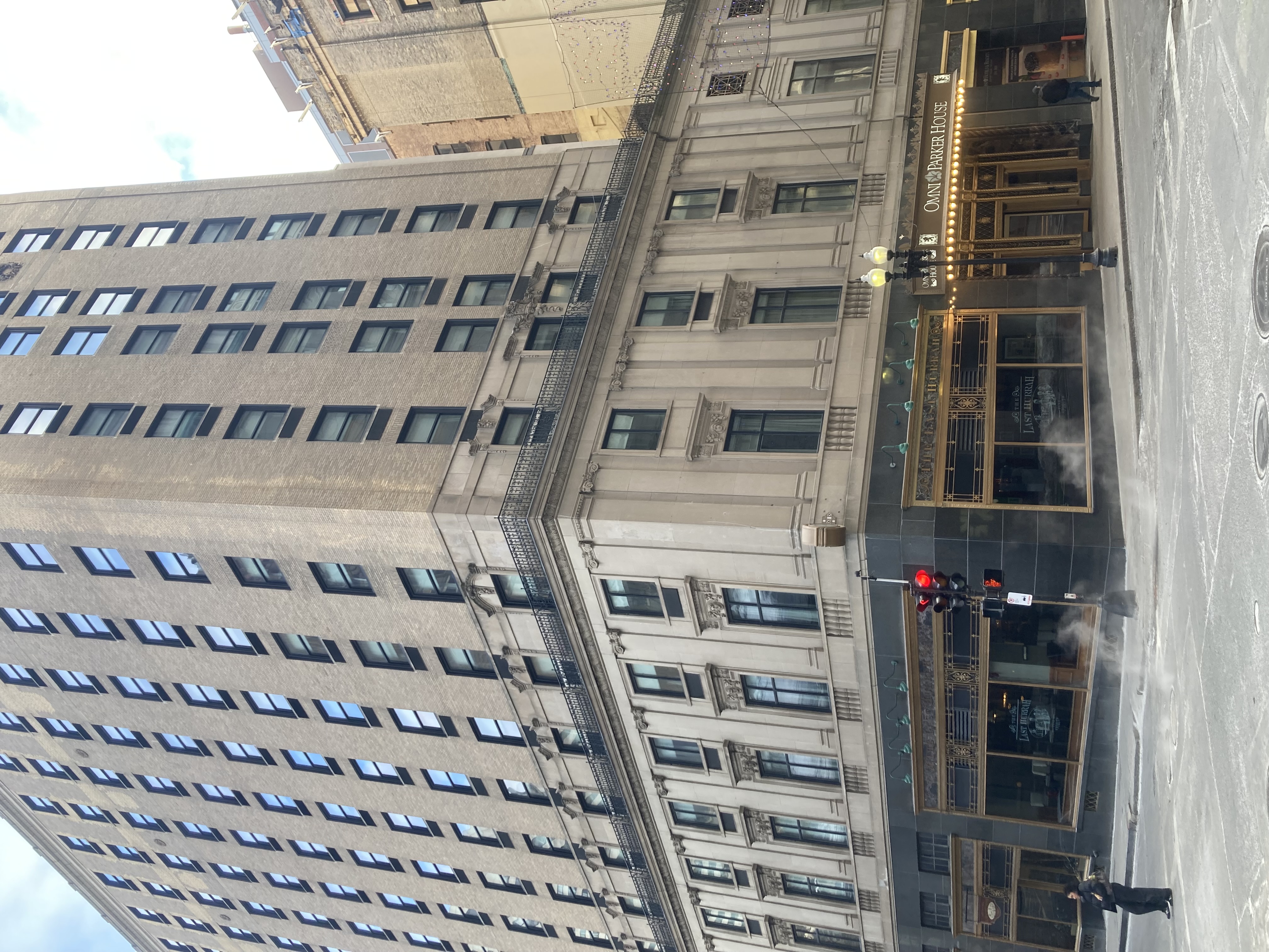 The Omni Parker Hotel.
