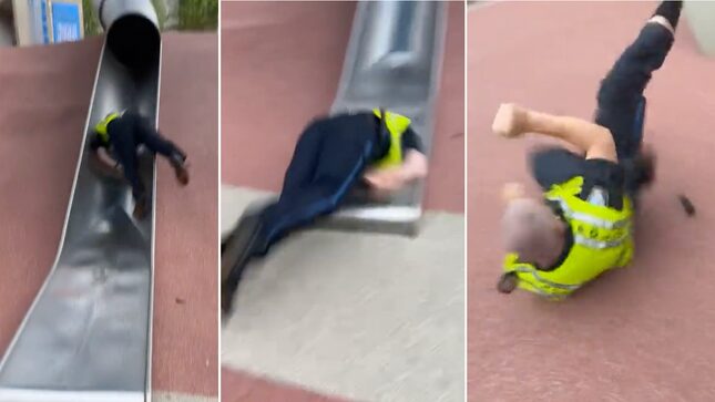 Scenes from Cop slide