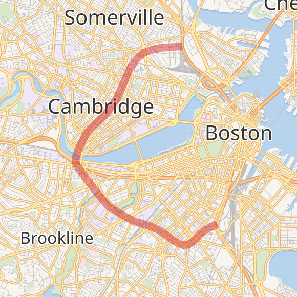 Plan for the innerbelt highway.