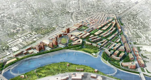 A proposed future park.