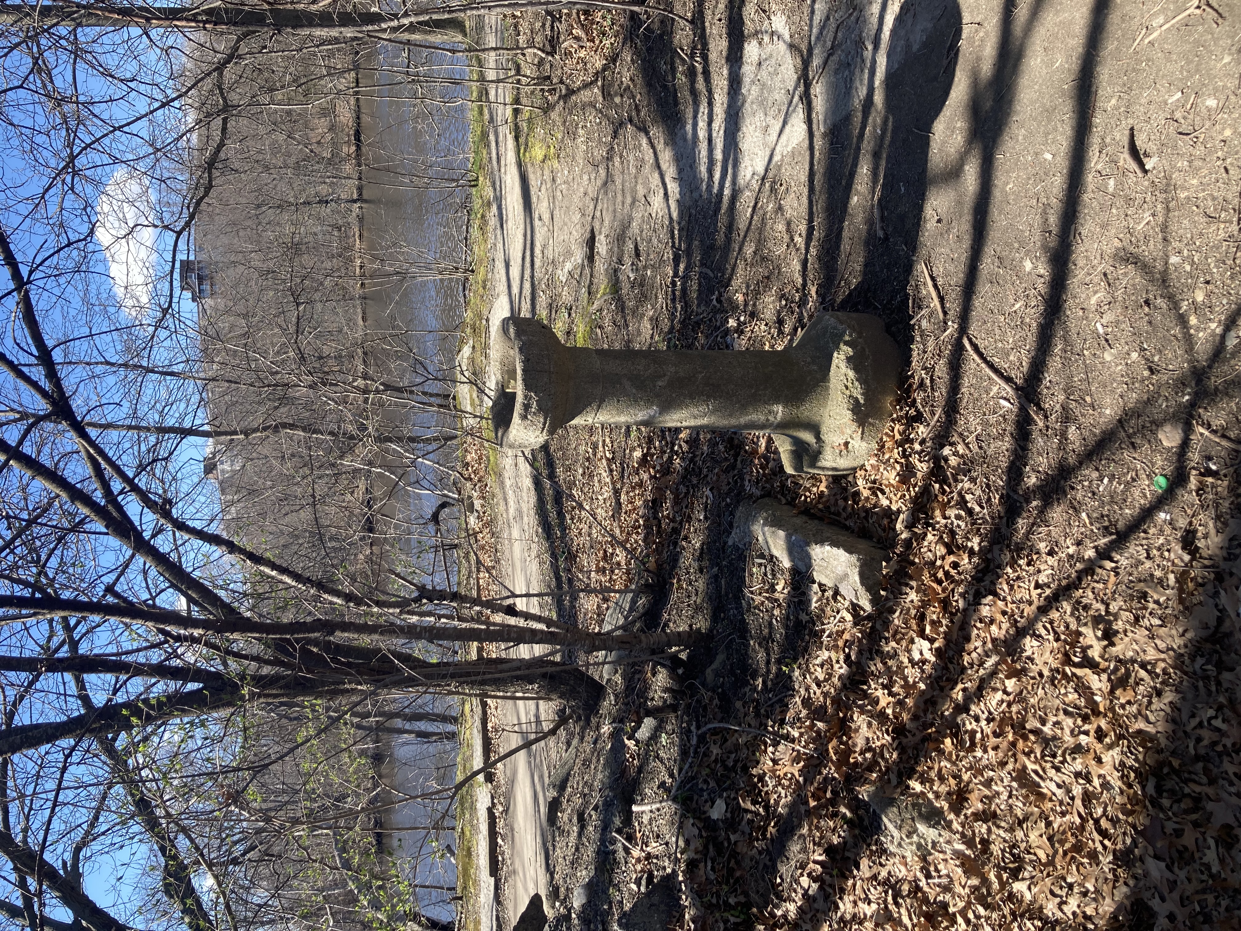 Mysterious concrete chunks again again