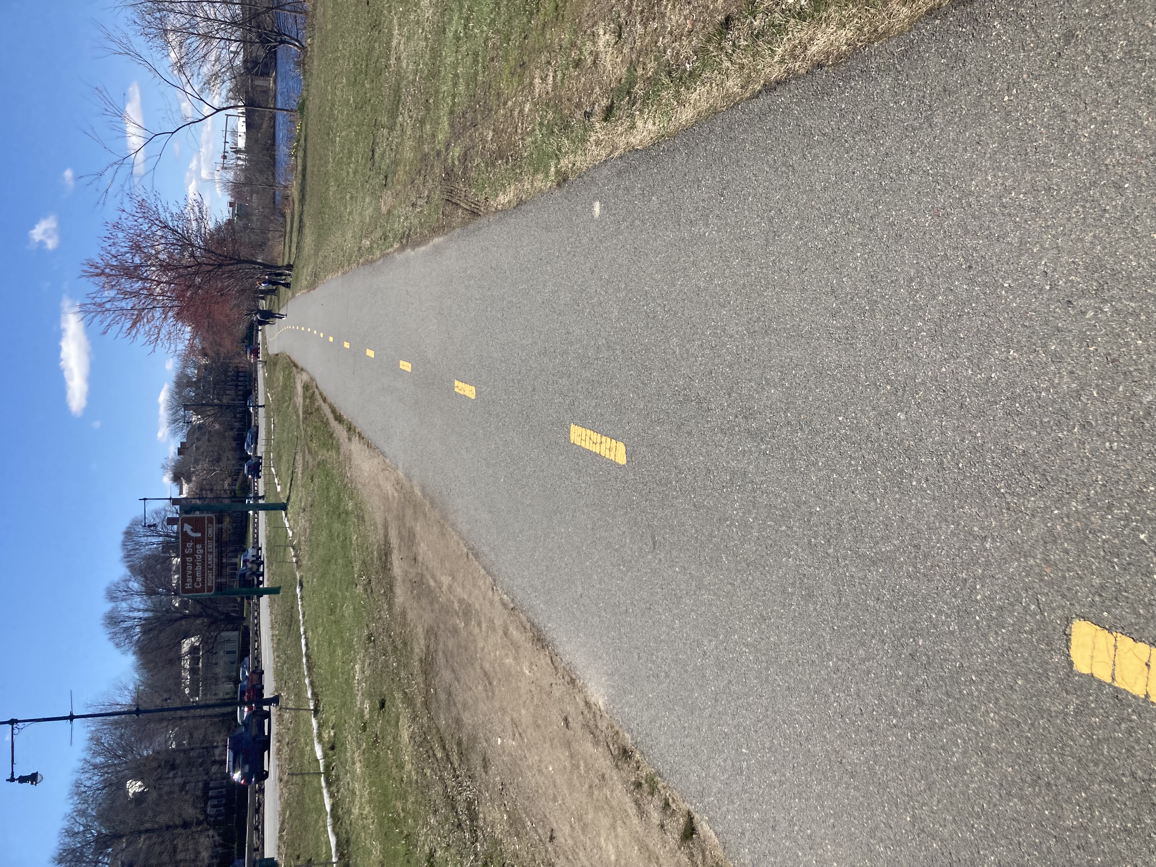 The bike path into the unknown!