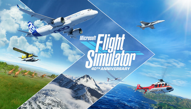 Microsoft Flight Simulator 40th Anniversary.