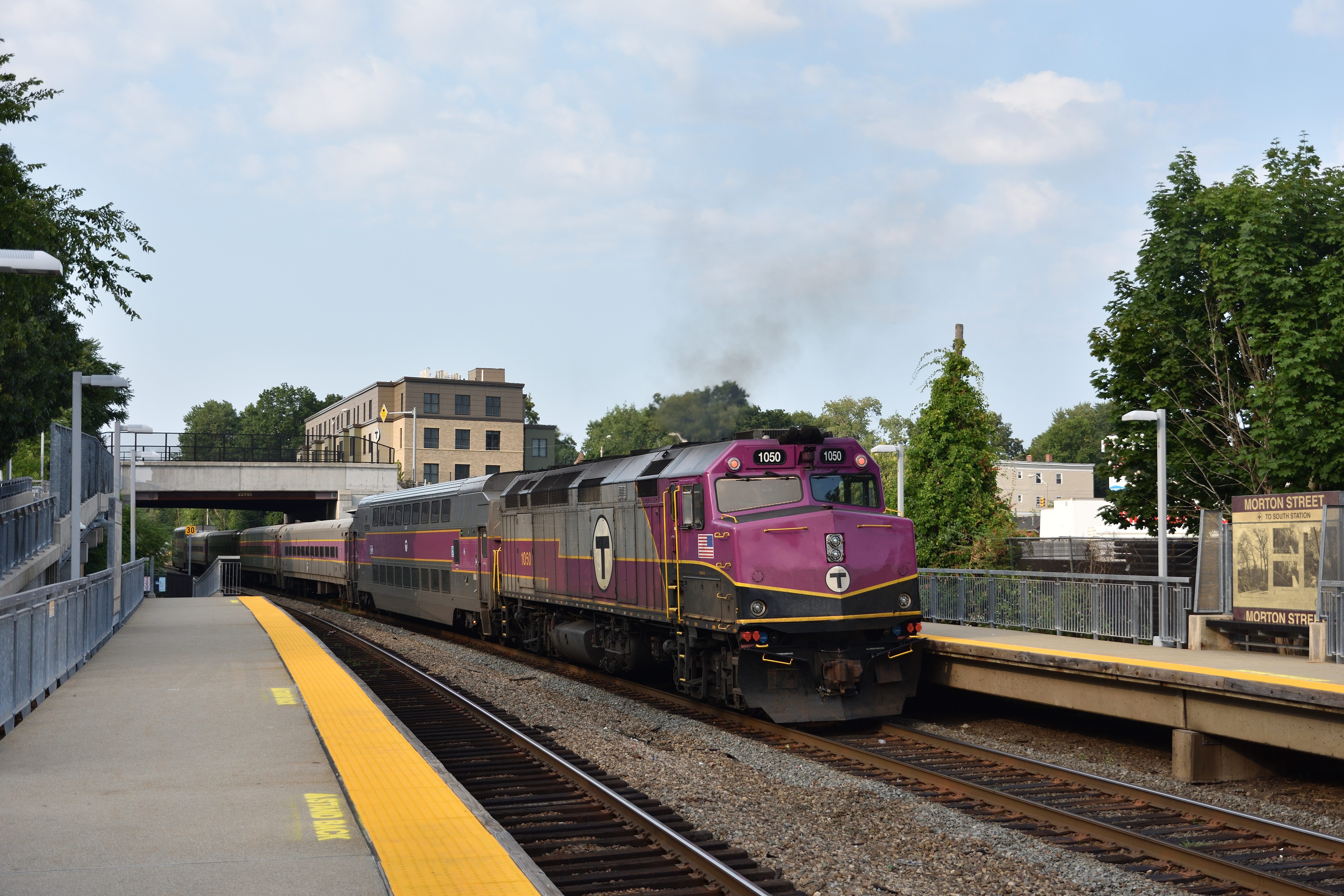 Train (this one is the MBTA commuter rail)